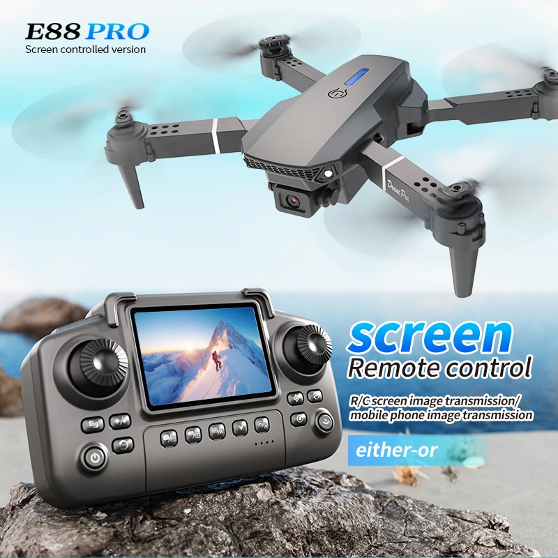 Drone Surveying - Drone professionale E88 PRO con schermo