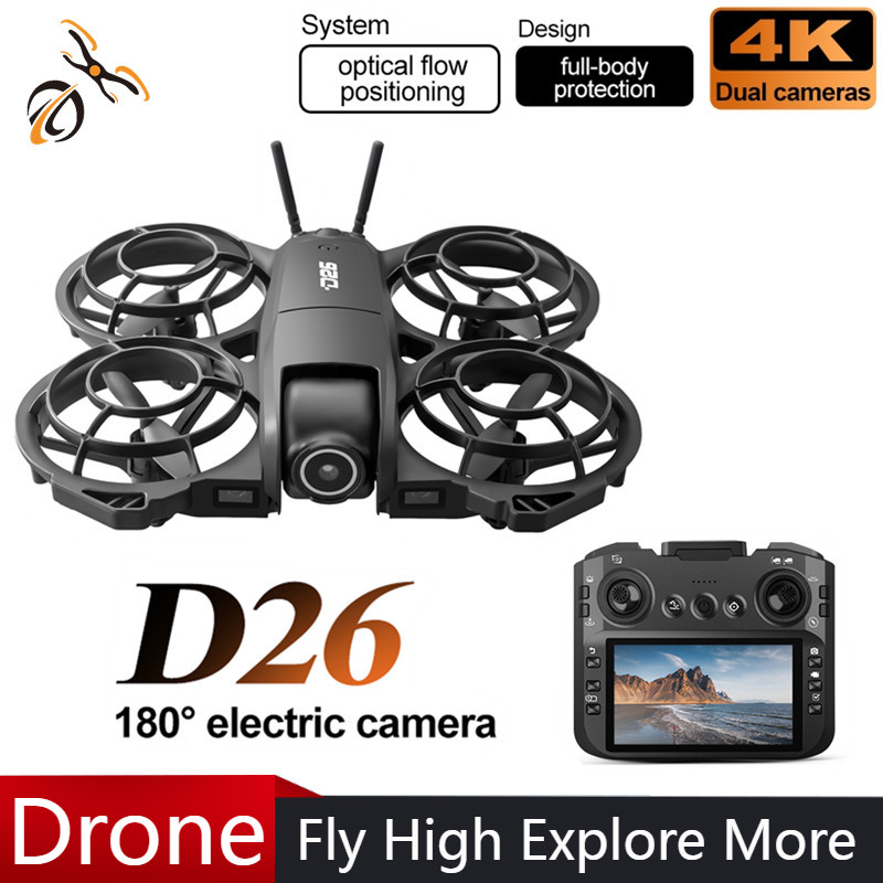 Drone Cinematic - Drone D26 4K HD Aereo 180°