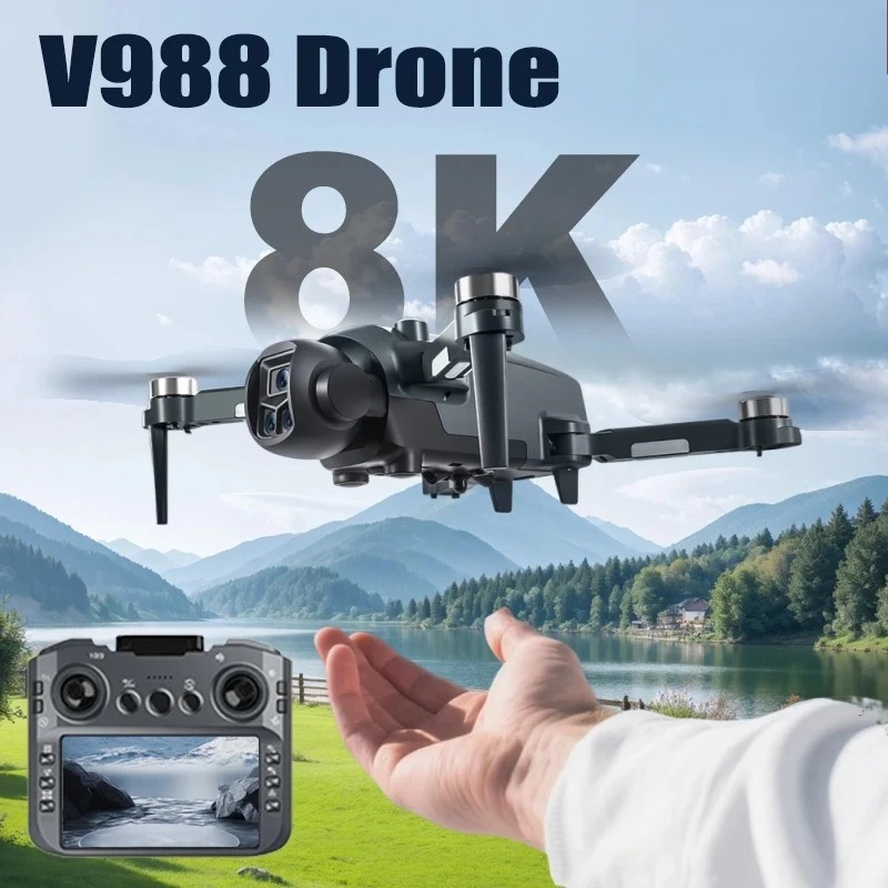 Drone Multispectral - Drone Originale V988 con Doppia Fotocamera