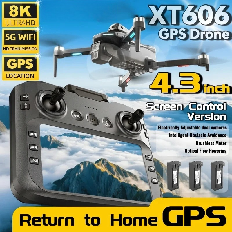 Drone Multispectral - Miglior Offerta Drone XT606 MAX GPS