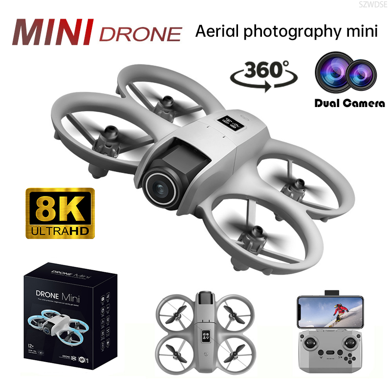 Drone Surveying - Mini Drone Professionale con Fotocamera 8K,