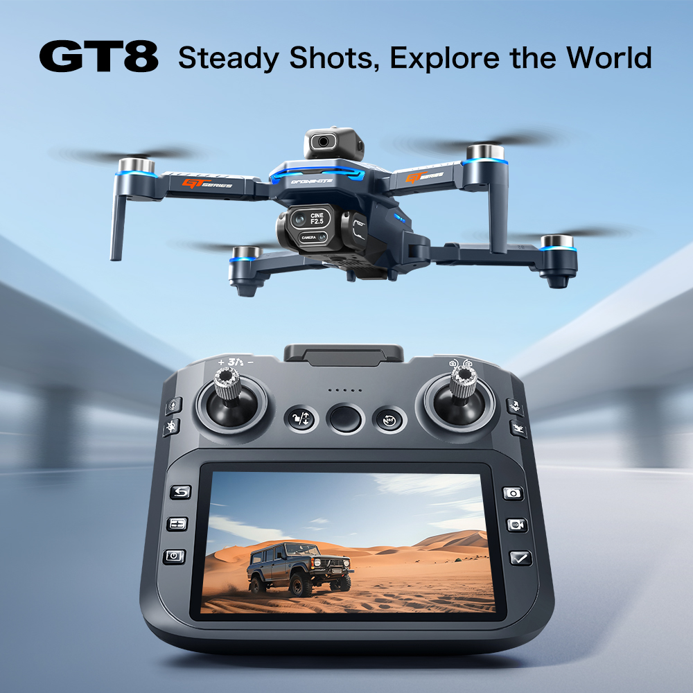 Drone Pieghevole GT8 Max con D - Drone Multispectral recensione e prezzo