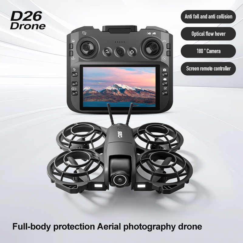 Drone D26 4K HD Aereo 180° °   - Drone Cinematic recensione e prezzo
