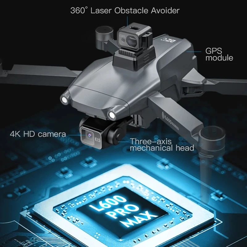 L600 PRO MAX GPS Drone Profess - Drone Multispectral recensione e prezzo